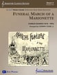 Funeral March of a Marionette Concert Band sheet music cover